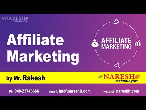 What is Affiliate Marketing by Mr Rakesh