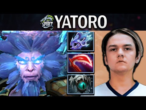 Monkey King Dota 2 Gameplay Spirit.Yatoro with Moon Shard and Skadi - TI12
