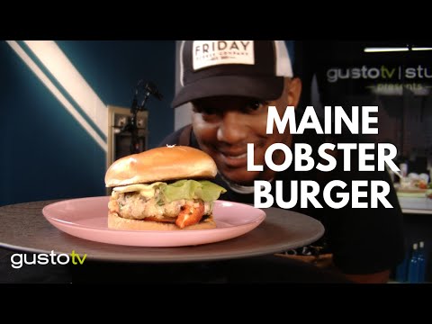 Maine Lobster Burger Recipe | Ultimate Lobster Burger
