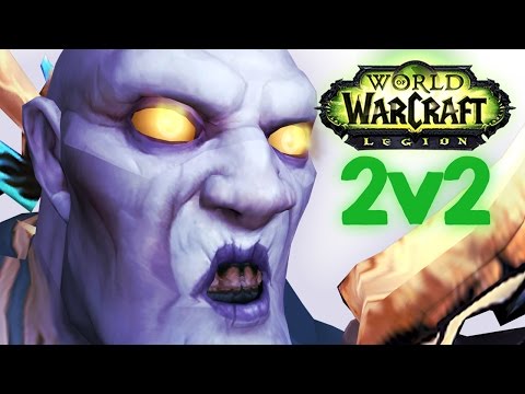 Shadow Priest 2v2 Arena Commentary - Legion PVP