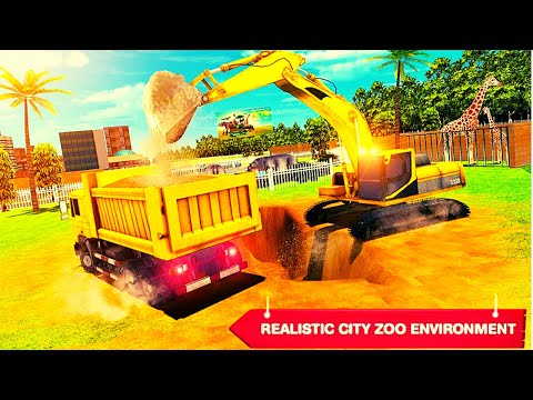 Animal Transport Zoo Construction Simulator - All Levels - Full Episode - Android Gameplay FHD