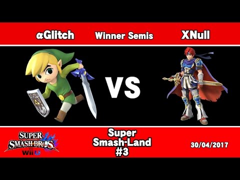 [SSL #3] - αGlitch (Toon Link) vs XNull (Roy, Link) - Winners Semis