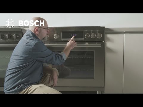 How to Set the Oven Temperature on Your Bosch Industrial-Style Range