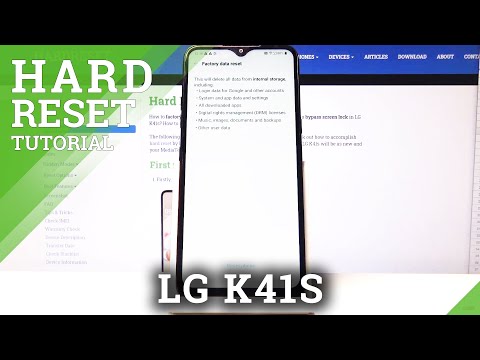 How to Hard Reset LG K41s – Factory Reset Through Settings