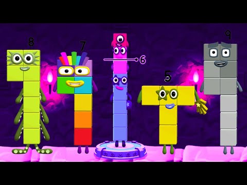 Numberblocks Learning Academy #80 - Numberblocks 8 5 9 - Numberblocks Magic Run Gameplay for Kids #1