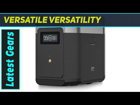 EF ECOFLOW Delta 2 Smart Extra Battery — The Best Expansion for Ultimate Power Backup