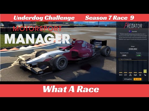 Motorsport Manager - What A Race - #48  - Underdog Challenge