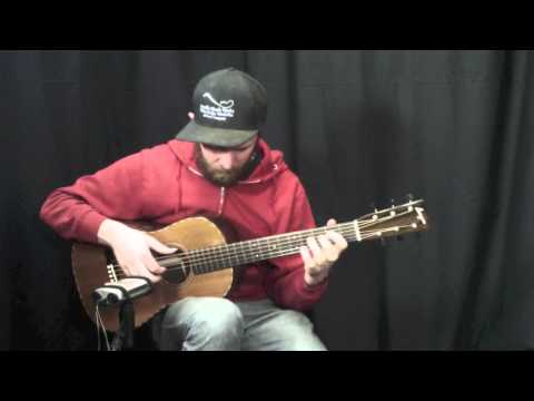 Acoustic Music Works Guitar Demo - Bourgeois Piccolo Parlor, Redwood, Claro Walnut