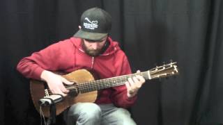 Acoustic Music Works Guitar Demo - Bourgeois Piccolo Parlor, Redwood, Claro Walnut