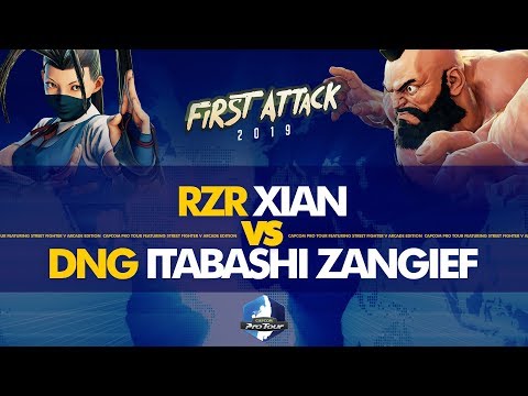 RZR Xian (Ibuki) vs DNG Itabashi Zangief (Zangief) - First Attack 2019 Top 16 - CPT 2019