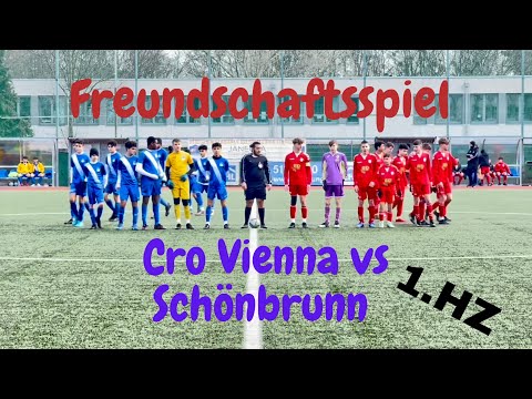 WIR BRAUCHEN TORMANN, Freundschaftsspiel Cro Vienna vs Schönbrunn 1. Halbzeit