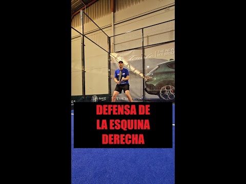 Defensa de la esquina derecha – Pádel Ibérico #padel #padelvideos #tiendaonline #padeltime #deporte