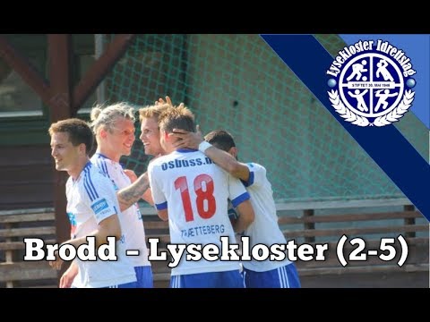 Brodd - Lysekloster (2-5) Høydepunkter og mål 22/09/2018
