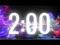 2 minute Christmas/Holiday countdown timer with music