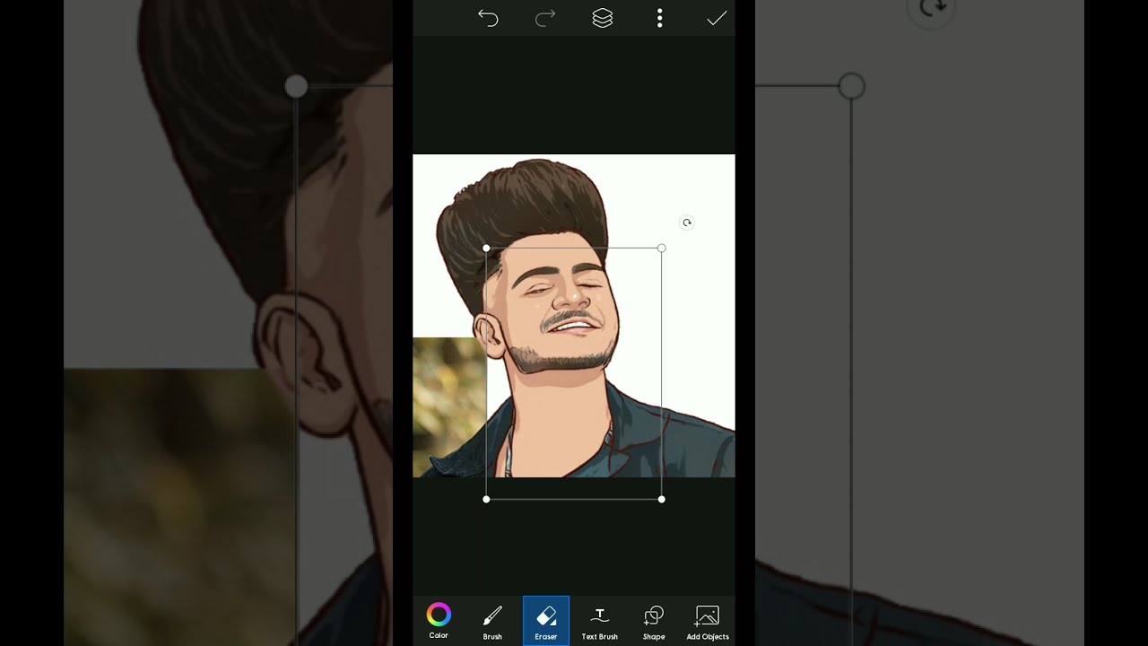 Vector art photo editing | PicsArt editing | #Shorts #VectorArt