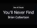 You'll Never Find／Brian Culbertson