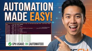Monitor CPU Usage on Linux Without Lifting a Finger | Automation For Beginners