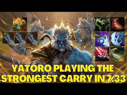 Yatoro Phantom Lancer The Strongest Carry in 7.33 - Dota 2 Pro Gameplay