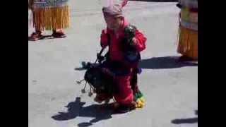 Guero danzando con los matachines (danza guadalupana valle de las flores saltillo)