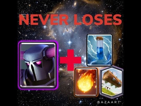 PEKKA Triple Spells NEVER LOSES! Clash Royale Rd. To 6500