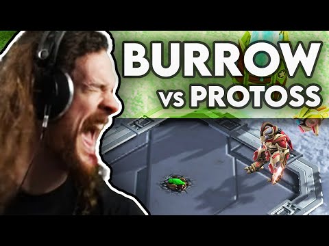 Burrowing Zerg makes trouble for Skytoss