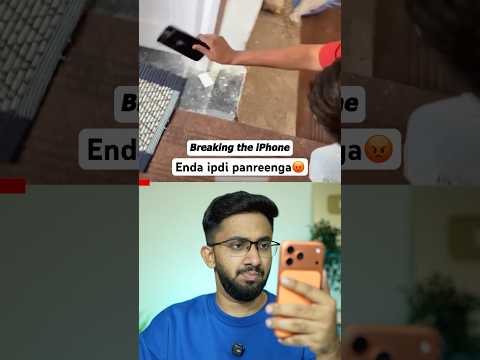Apple iPhone a wanted a Break panranga😳 Enda ipdi panreenga?