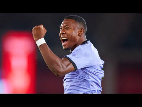 Alaba's free kick goal against Almería  | Almería 1-2 Real Madrid |