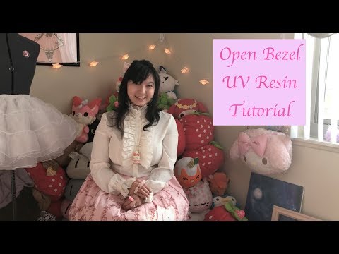 Open Bezel UV Resin Tutorial