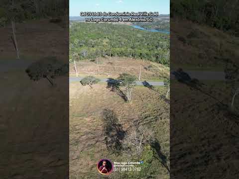 Qd 09 Lt 13 do Condomínio Real Ville Gold no Lago Corumbá 4 em Alexânia/GO