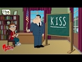 American Dad: Hugs Kiss (Season 10 Episode 8 Clip) | TBS
