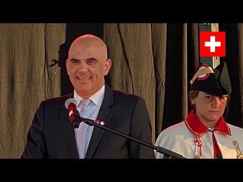 Bundesfeier 31.07.2022 in Luzern, Alain Berset, Vizepräsident des Bundesrates der Schweiz