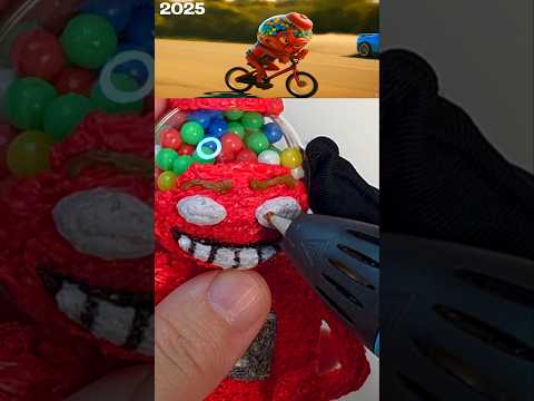 I made a Bicycle Gumball Stand 🍬🚲 with 3D Pen #brainrot