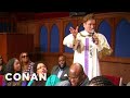 Conan Joins A Southern Baptist Choir