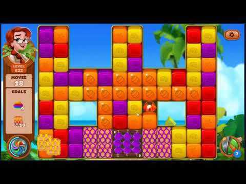 Lost Island Blast Adventure Level 623 - NO BOOSTERS 🏝️ | SKILLGAMING ✔️