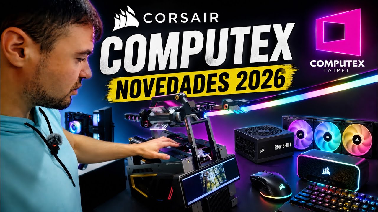 CORSAIR recupera su caja más mítica 14 años después 🔥 | Computex 2026