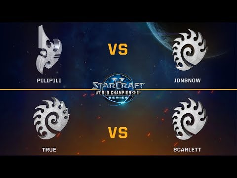 StarCraft 2 - PiLiPiLi vs. JonSnow / True vs. Scarlett - WCS Valencia Challenger NA - Playoffs
