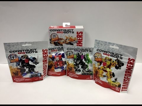 Transformers 4: Age of Extinction Construct-Bots DINO RIDERS and GRIMLOCK
