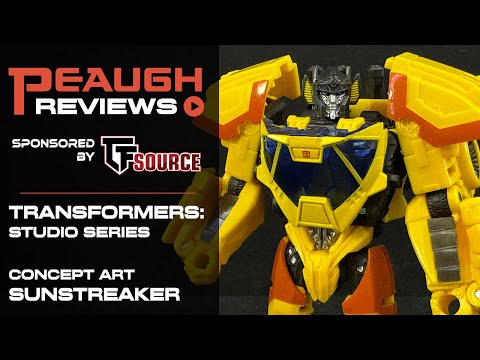 Video Review: Transformers Studio Series - Concept Art SUNSTREAKER