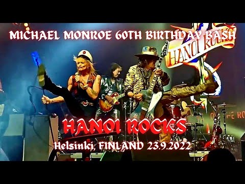 ☆ Michael Monroe 60th Birthday Bash - Hanoi Rocks - Obscured @ Helsinki 23.9.2022 ☆