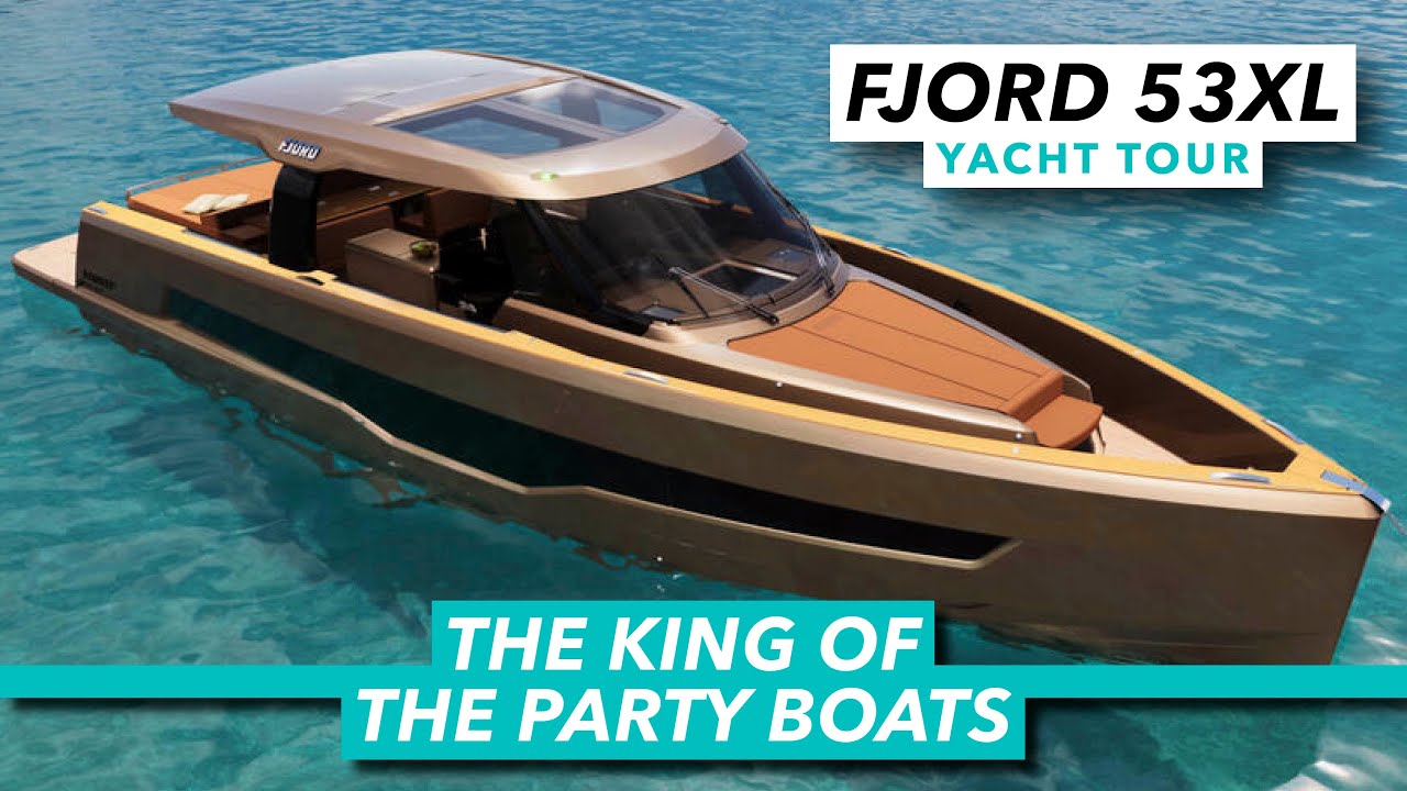 The king of the party boats | Fjord 53XL yacht tour