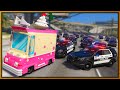 GTA 5 Roleplay - ICE CREAM TRUCK TROLLING COPS | RedlineRP