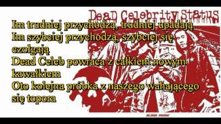 Dead Celebrity Status -We Fall, We Fall (polskie tłumaczenie)
