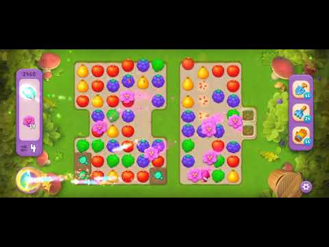 Gardenscapes Level 2460 [Super Hard Level] #androidgameplay #tranding #gardenscapesgame #viral #game