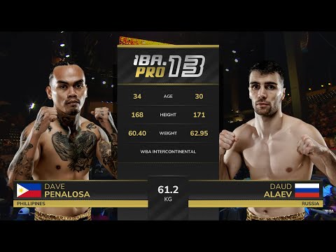 Penalosa Dave 🇵🇭 vs Daud Alaev 🇷🇺 | IBA.PRO 13 | December 12, 2025 | Dubai, UAE