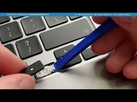 How to replace arrow keycaps on a MacBook Pro A2141, A2251, A2289 and A2338 M1 & M2 (2019 - 2022)