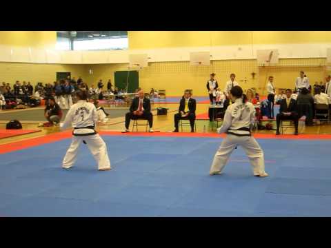 ITF Taekwon-Do Eastern Canadians 2012 - Semi-Finals Womens 3rd dan patterns (designated)
