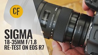 Video thumbnail for By popular demand: re-testing the Sigma 18-35mm f/1.8 'Art' Lens on a Canon EOS R7 (32.5mp) by Christopher Frost