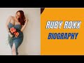 Canadian Plussize Model Ruby Roxx Body Measurements Biography Lifestyle Age Net Worth