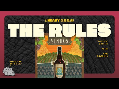 Vinhos Deluxe Edition - Solo - The Rules (only) by Heavy Cardboard