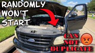 FORD INTERMITTENT CRANK BUT NO START / DASHES ON ODOMETER / THEFT LIGHT FLASHING!
